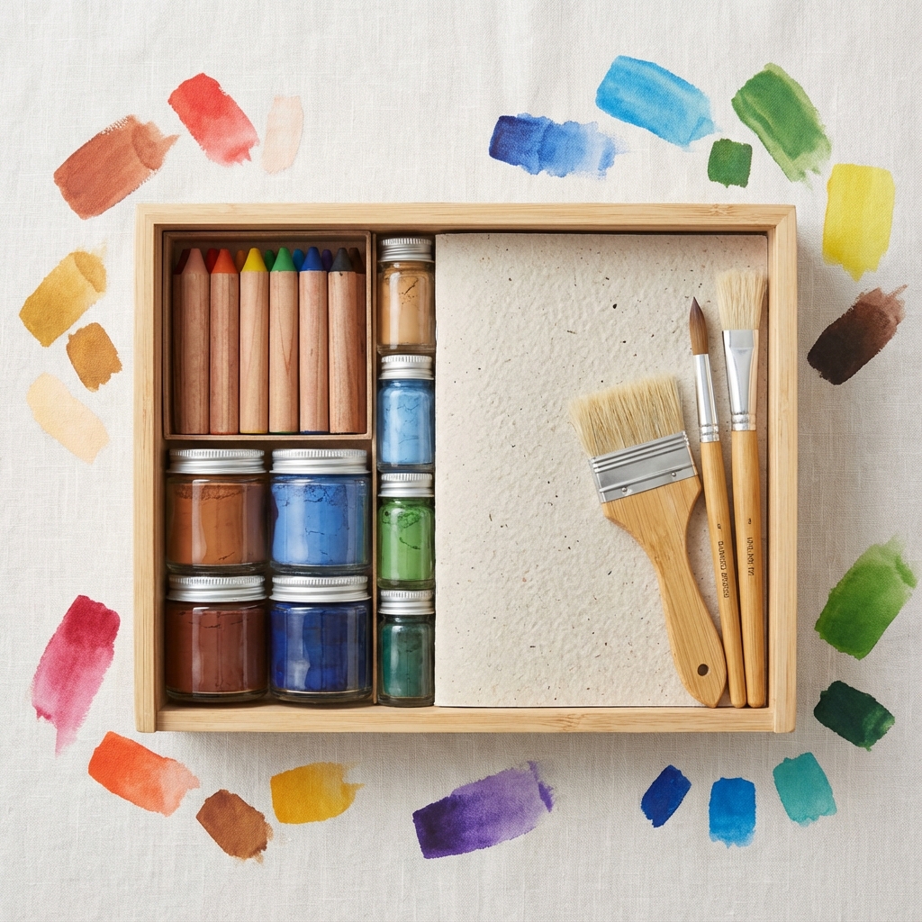 Eco art supplies